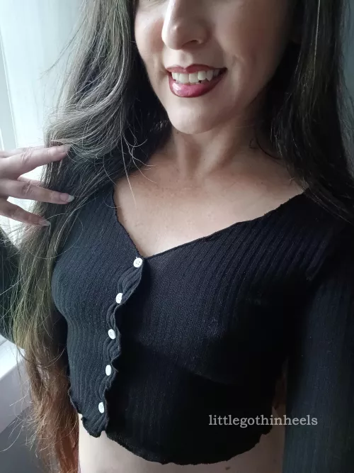 braless on a rainy day