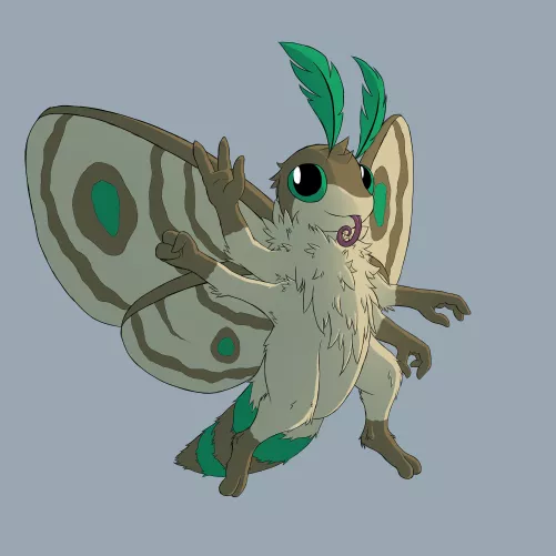 Chimka the Moth (by me)