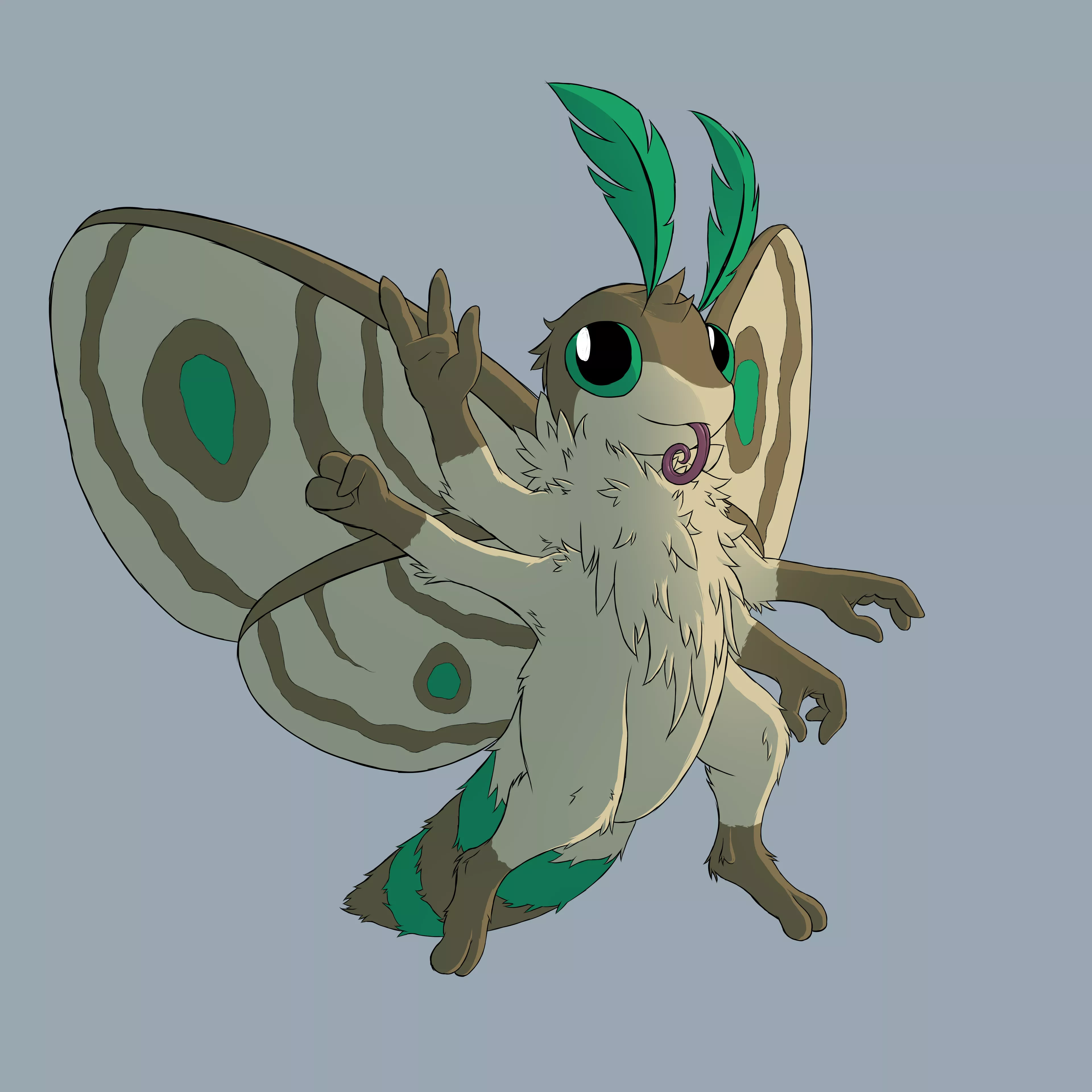 Chimka the Moth (by me)