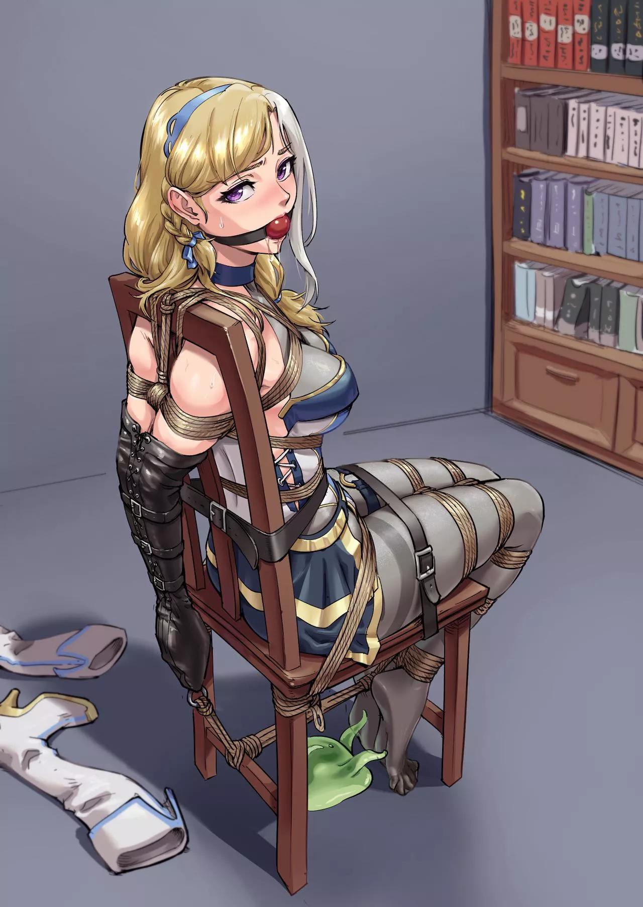 Don’t worry! My pet slime will keep you company until I come back Don’t worry! My pet slime will keep you company until I come back