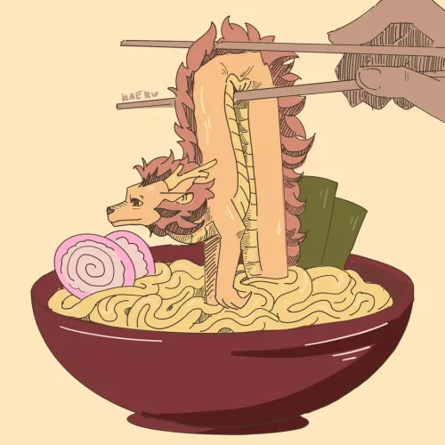 excuse me theres a noodle in my ramen