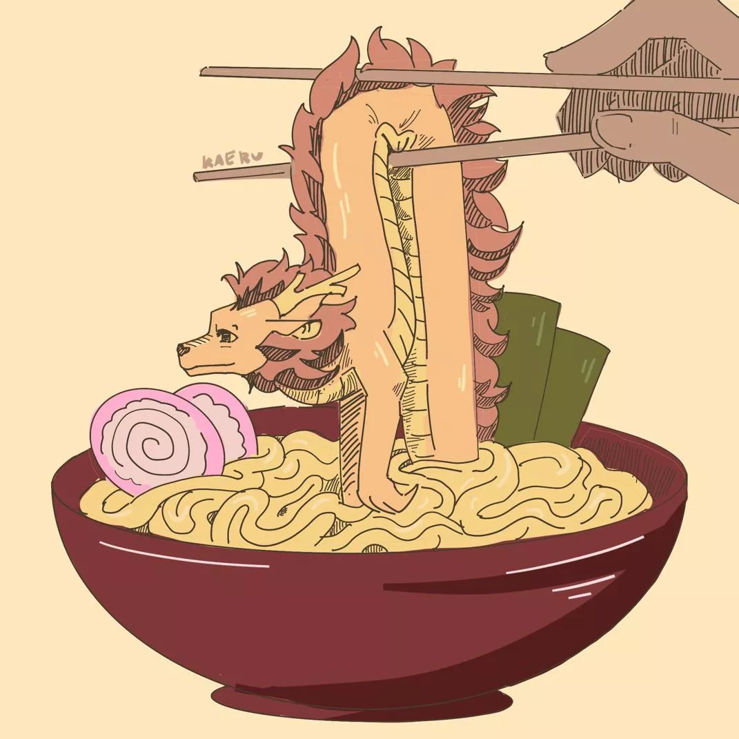 excuse me theres a noodle in my ramen