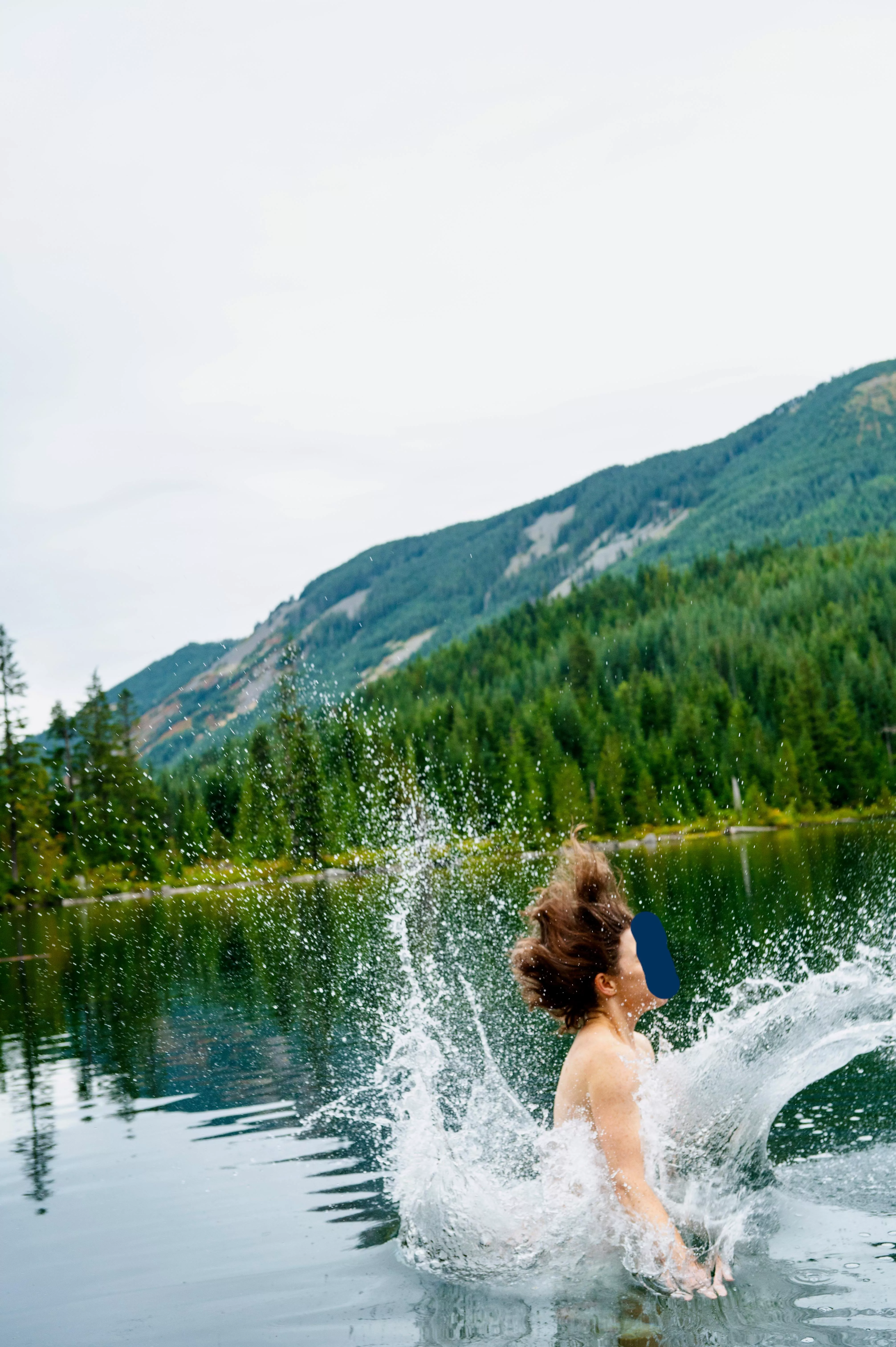 Fall cold plunge au natural 