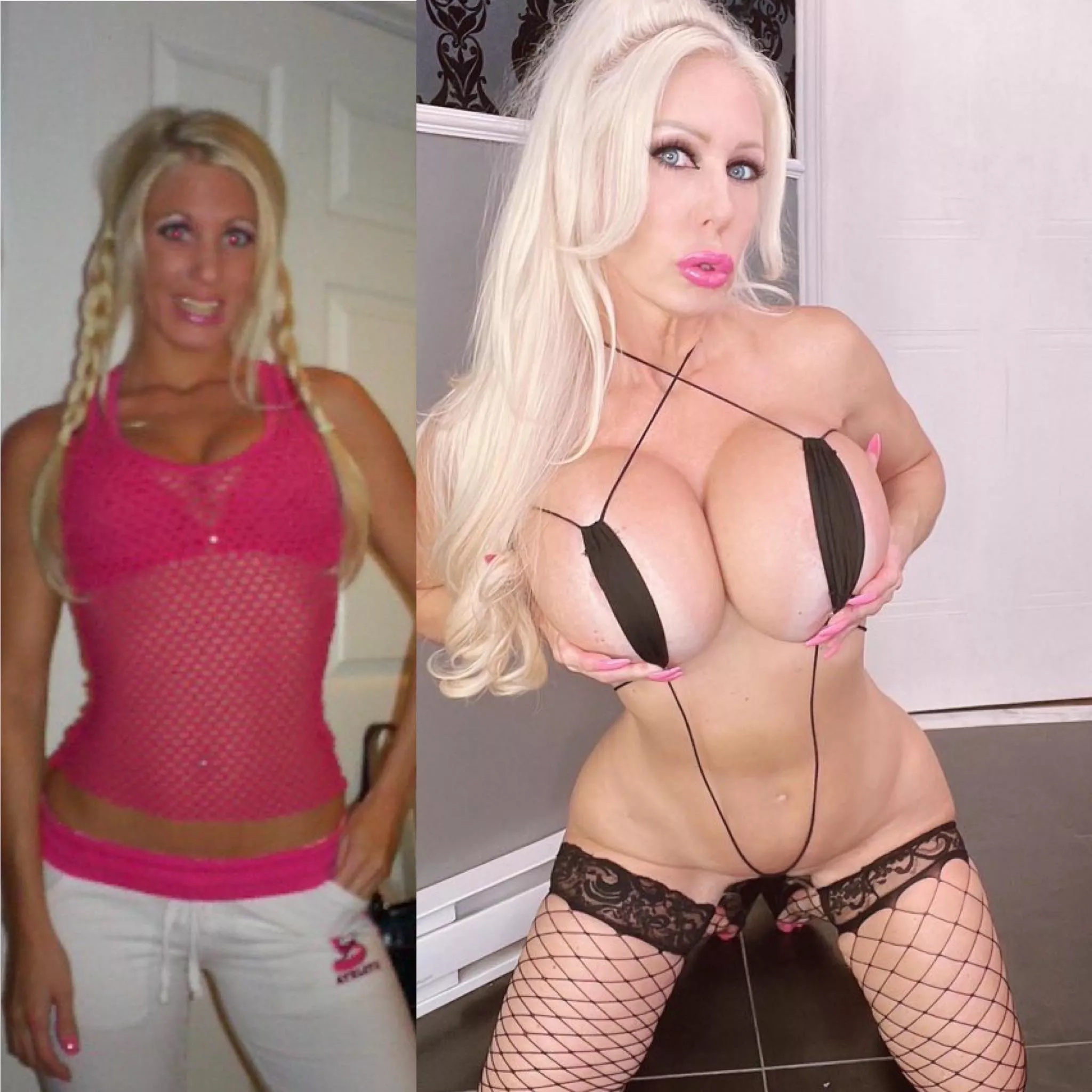 I love my bimbofication journey. Eyes, lips,cheeks, tits. What should i do next guys?