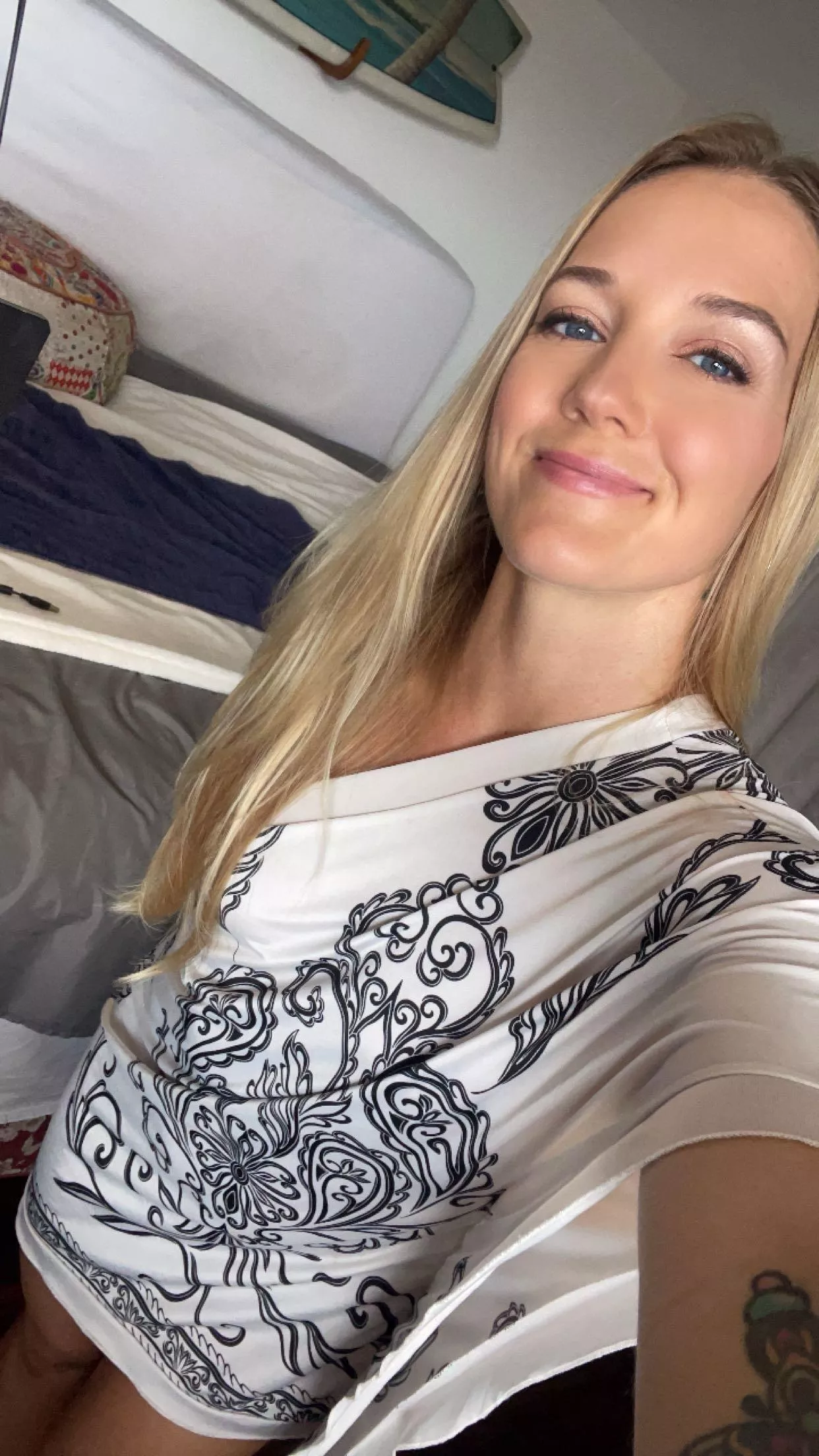 I love this dress because I don’t need a bra or panties underneath…