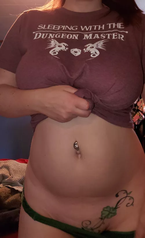 I'm hot for Dungeon Masters! Roll to seduce!