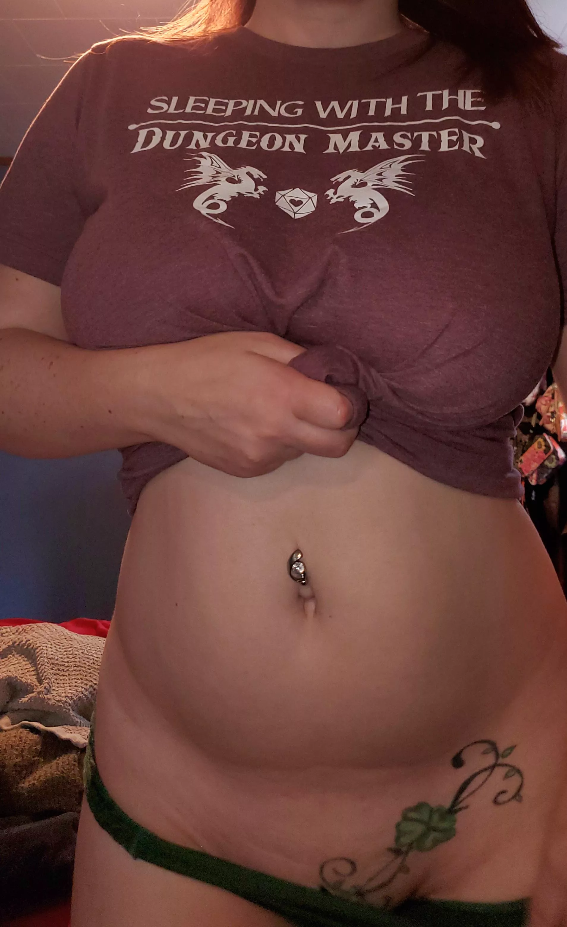 I'm hot for Dungeon Masters! Roll to seduce!