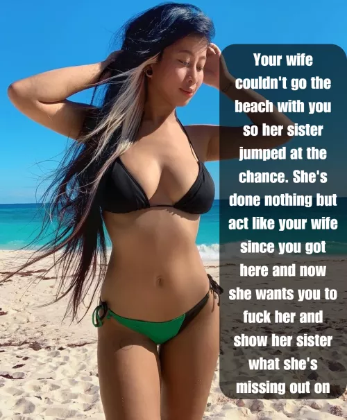 Just because she can't have fun doesn't mean you should miss out (Jade Kush) 