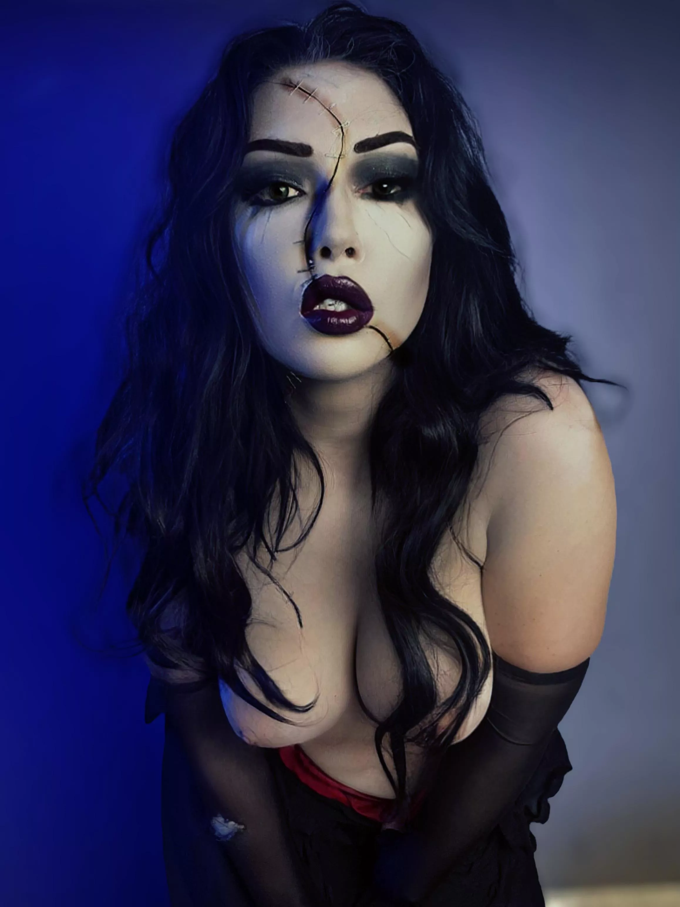 Kat Curtis/Bee as Delores from Beetlejuice Beetlejuice 