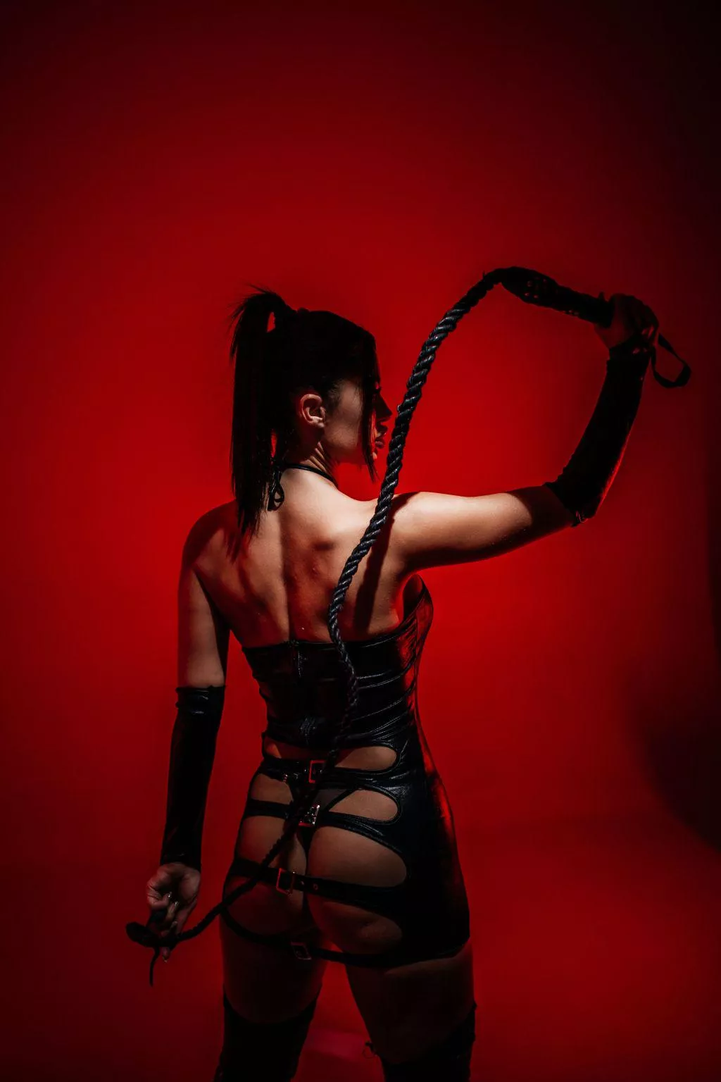 Leather and Lace: 'Wielding Power, One Strike at a Time.'