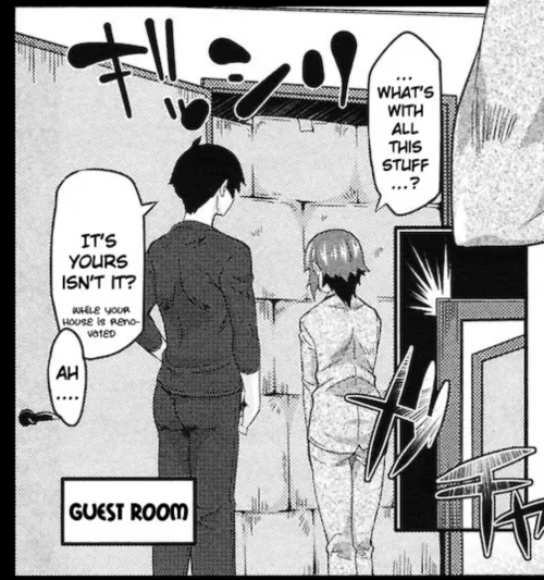 [Oona Mitsutoshi] That's One Convenient Wall Of Boxes.