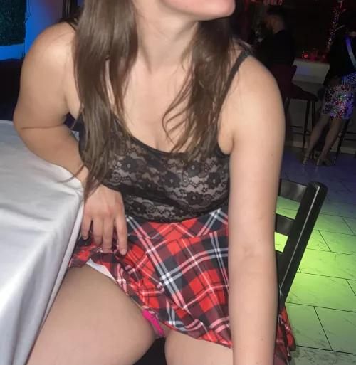 [PIC] Wearing my lush to the bar without panties