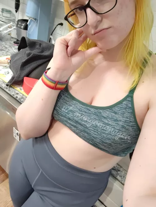 Pole then dishes is a long day for me sometimes 