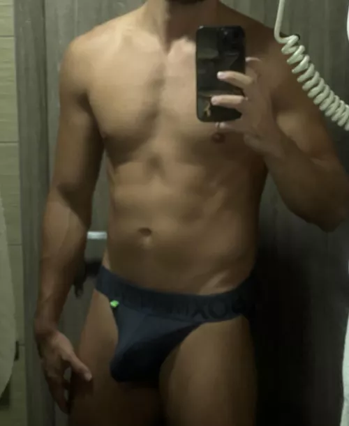 Pre shower, a bit foggy yet