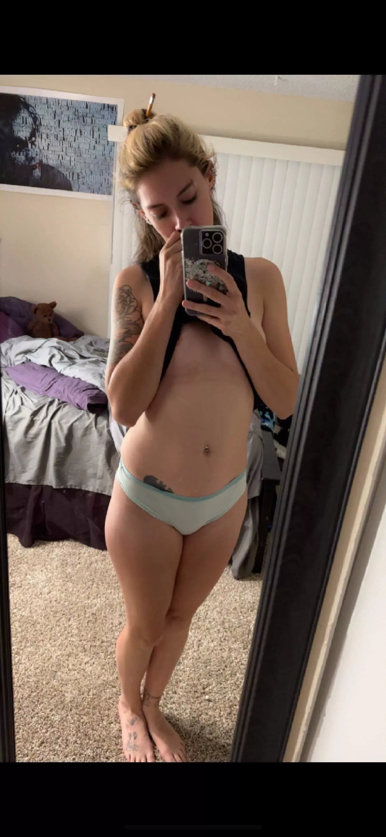 Ready for the rest of these clothes to come off