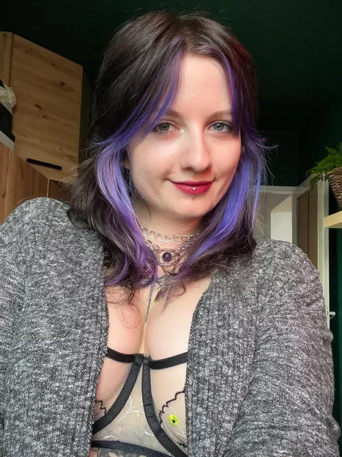 relaxing at home today [f]