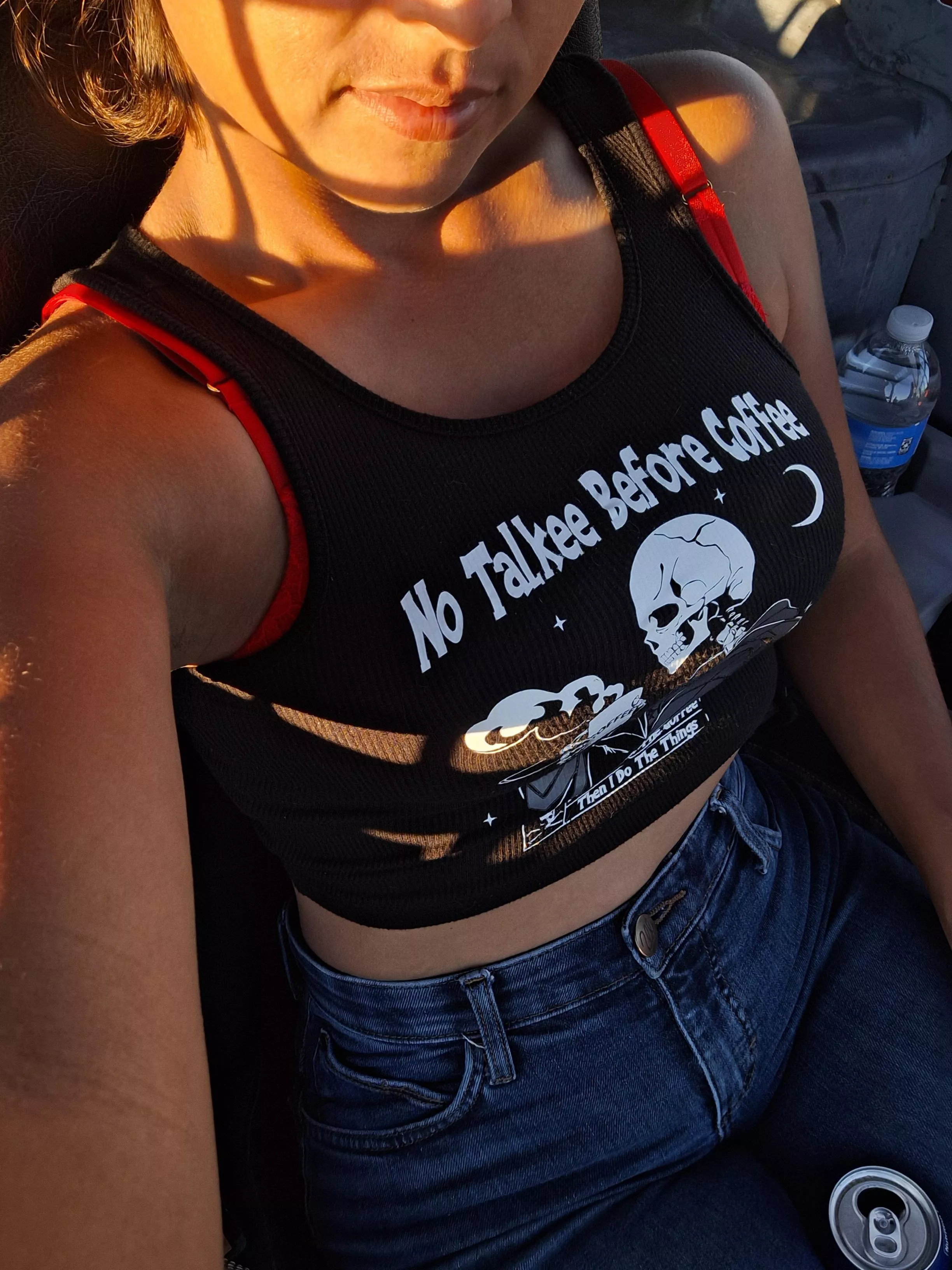 Wearing a regular bra today...