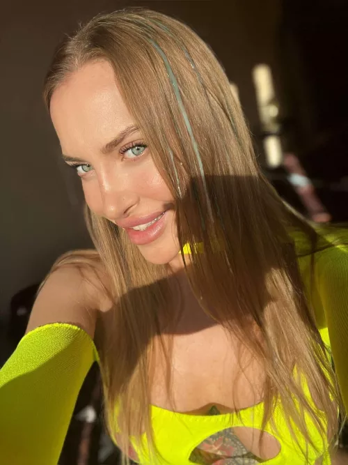 What could be better, hot blonde