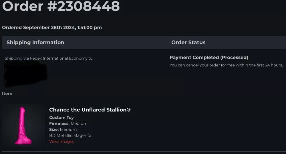 Yes! Ordered today! Stallion, medium! So excited!