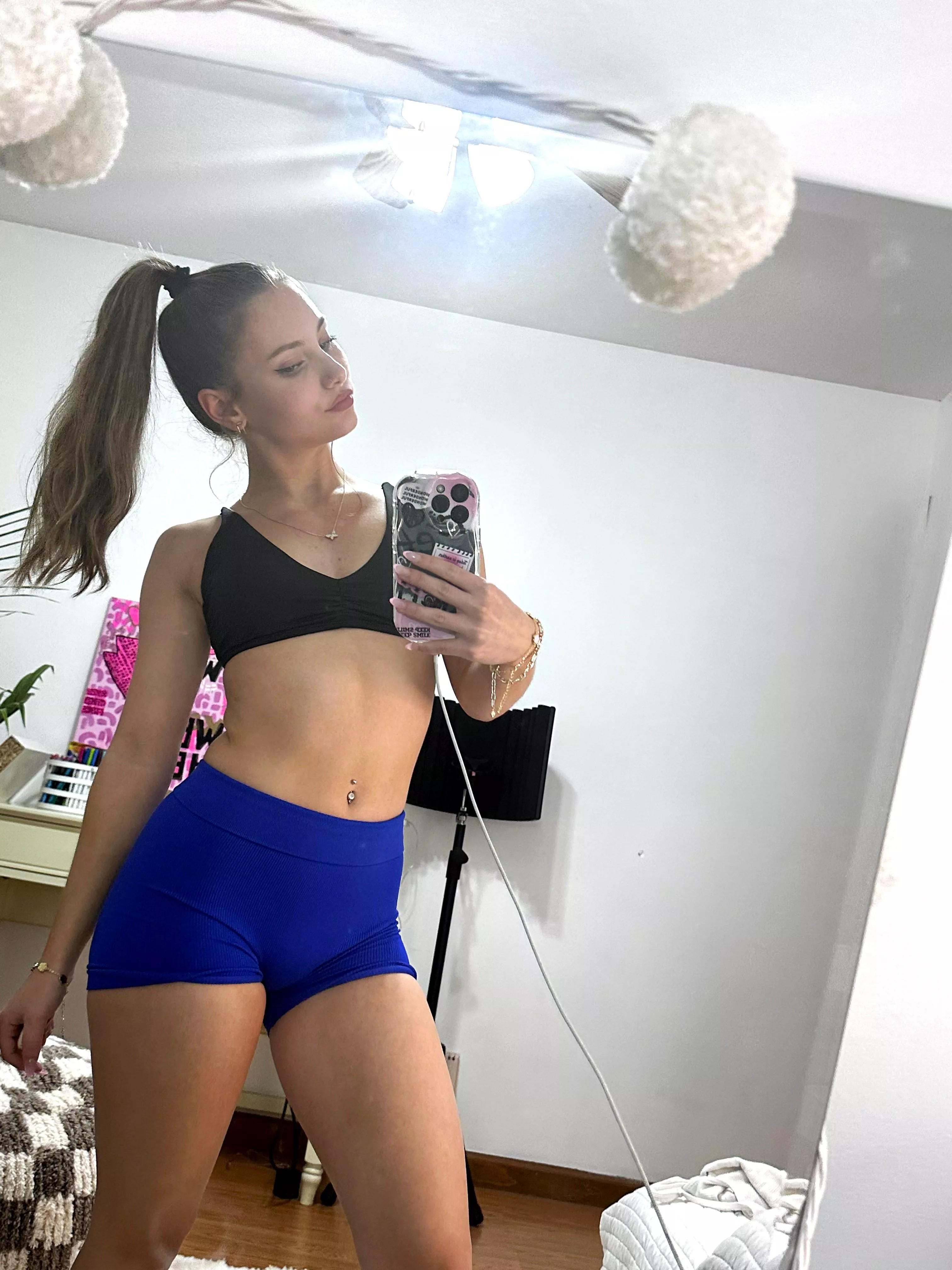 You should be the one taking them off of me after my yoga
