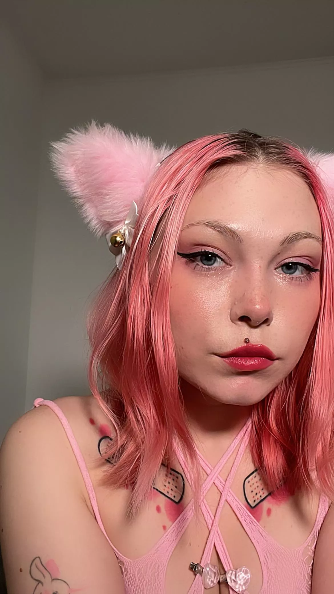 you're gonna feed that cat your cream five times a night, aren't you