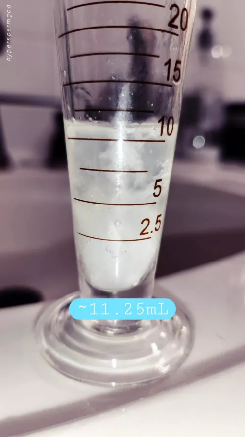 11.25mL ♡ a decent cum-load from me to you