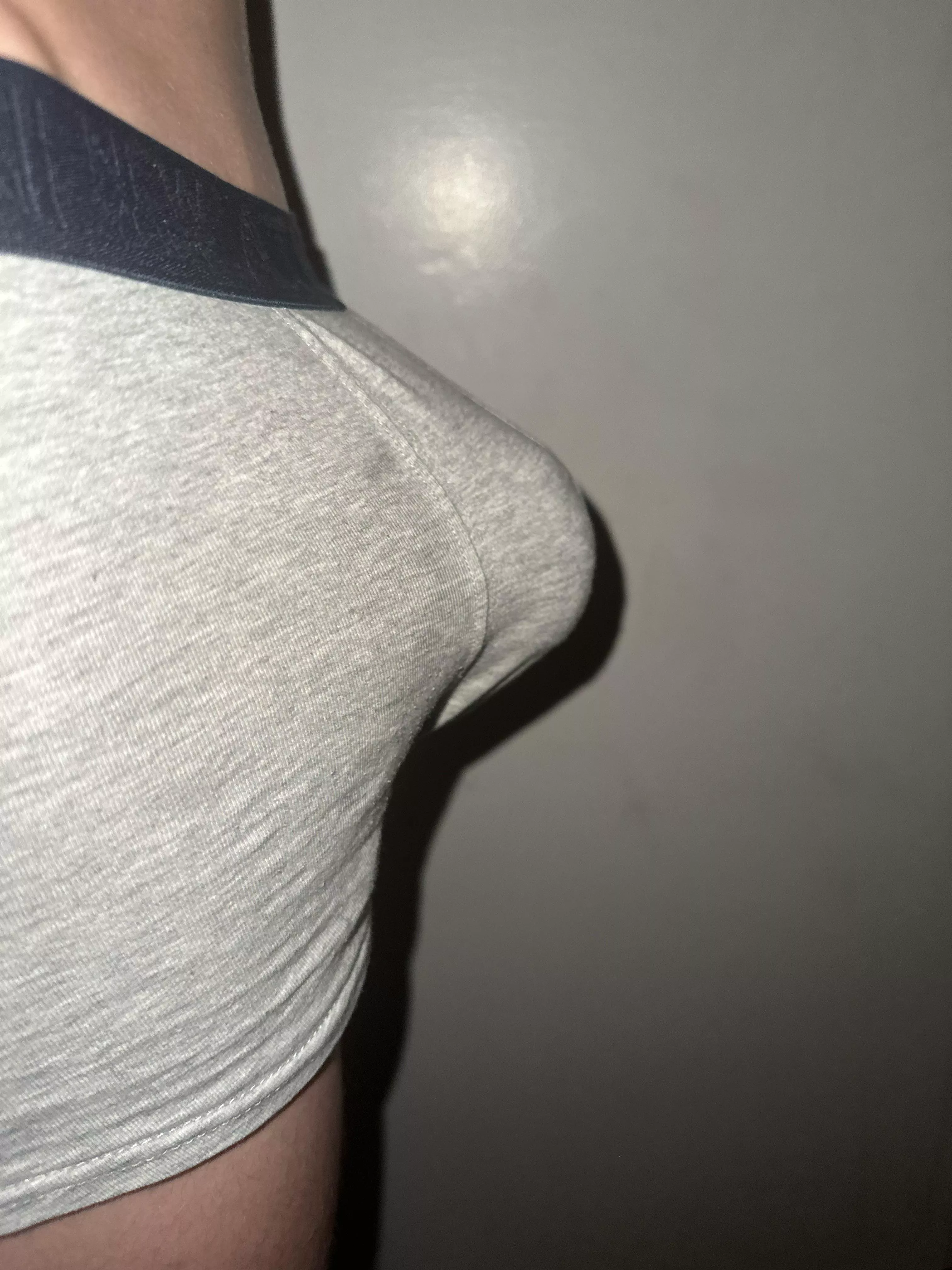 18 a little bulge from me