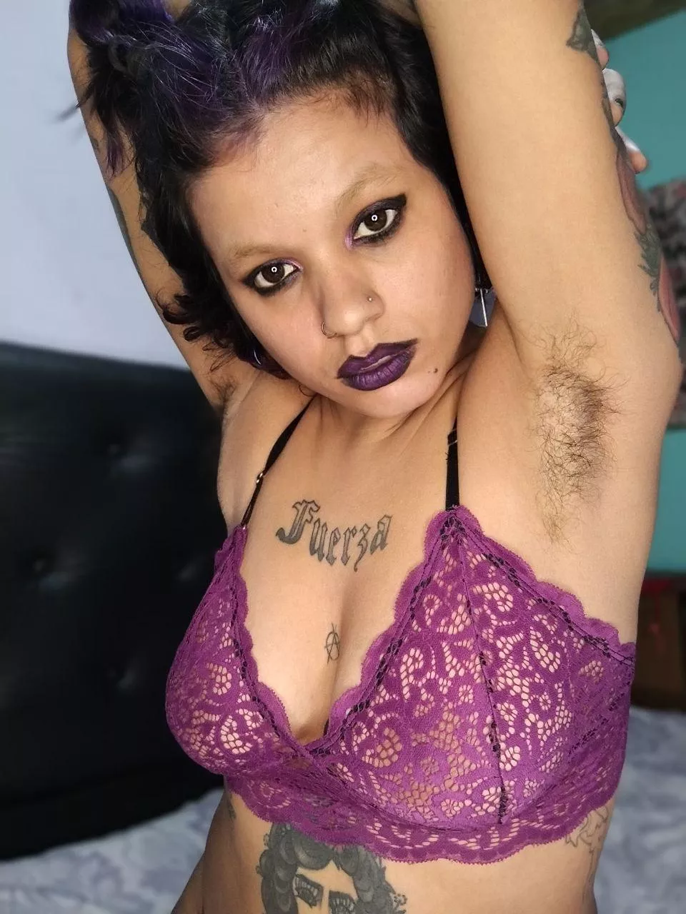 a bit naughty, gothic and hairy...