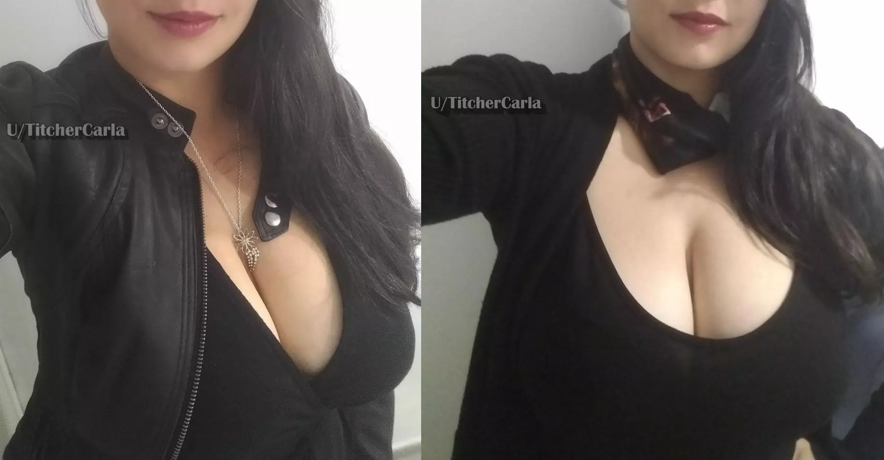 All my Vs between cleavages on @titcherCarla
