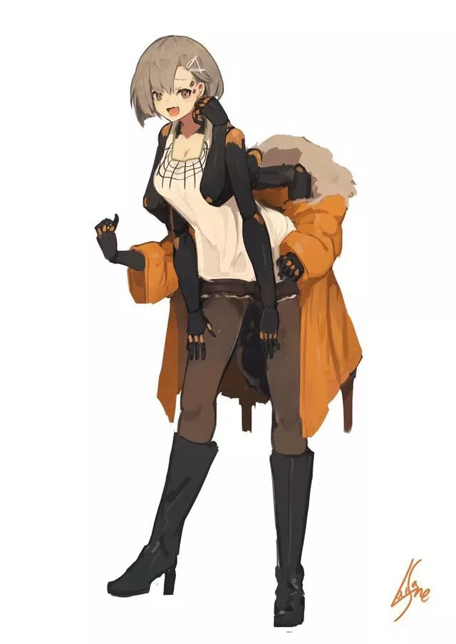 Big butt? Honey that’s my abdomen~