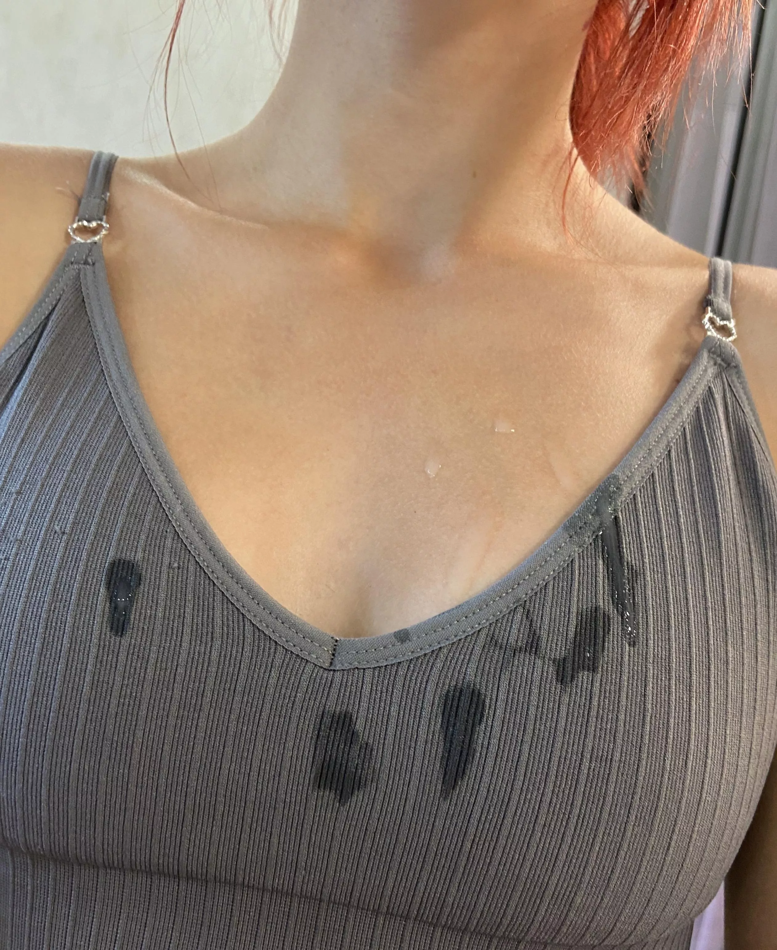 cum on my clothes as proof that I know how to use my mouth well