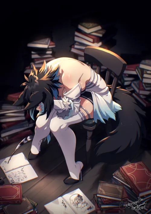 [Deathblight Barghest] Despair on a Chair [by Crescentia Fortuna / Projekt Wolfenstahl] 