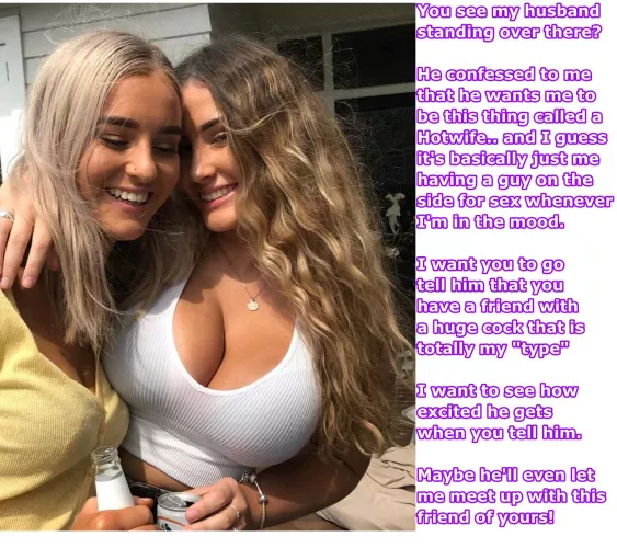 He’s going to be very excited 😈