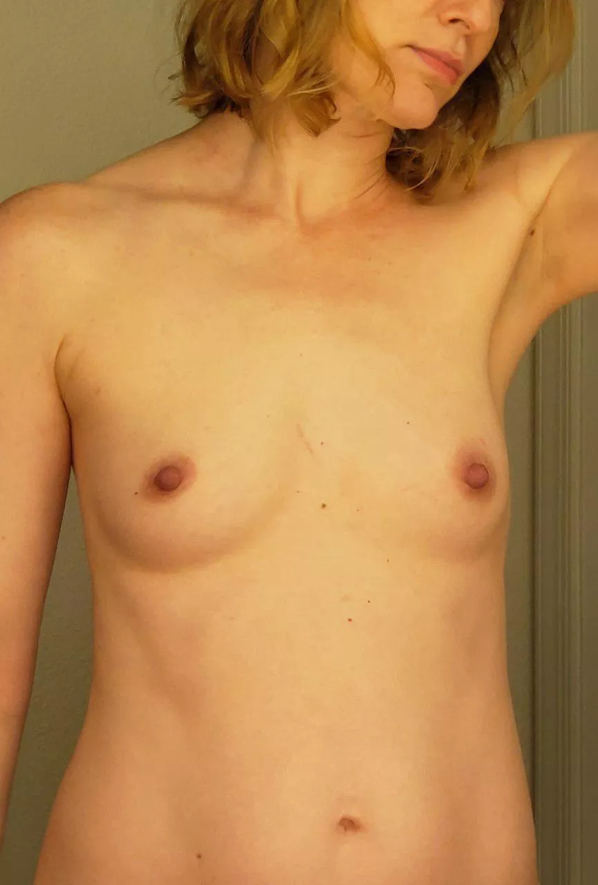 I might be mature, but I still like my tits