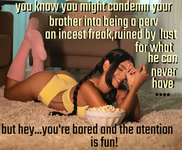 I wonder if she knew... 