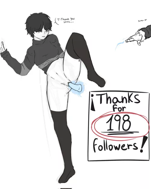 [Nude Frisk] SPECIAL 198 FOLLOWERS on X/TWITTER!!