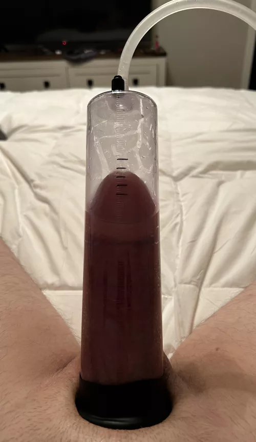 On my way to 7 inches in my 2.125