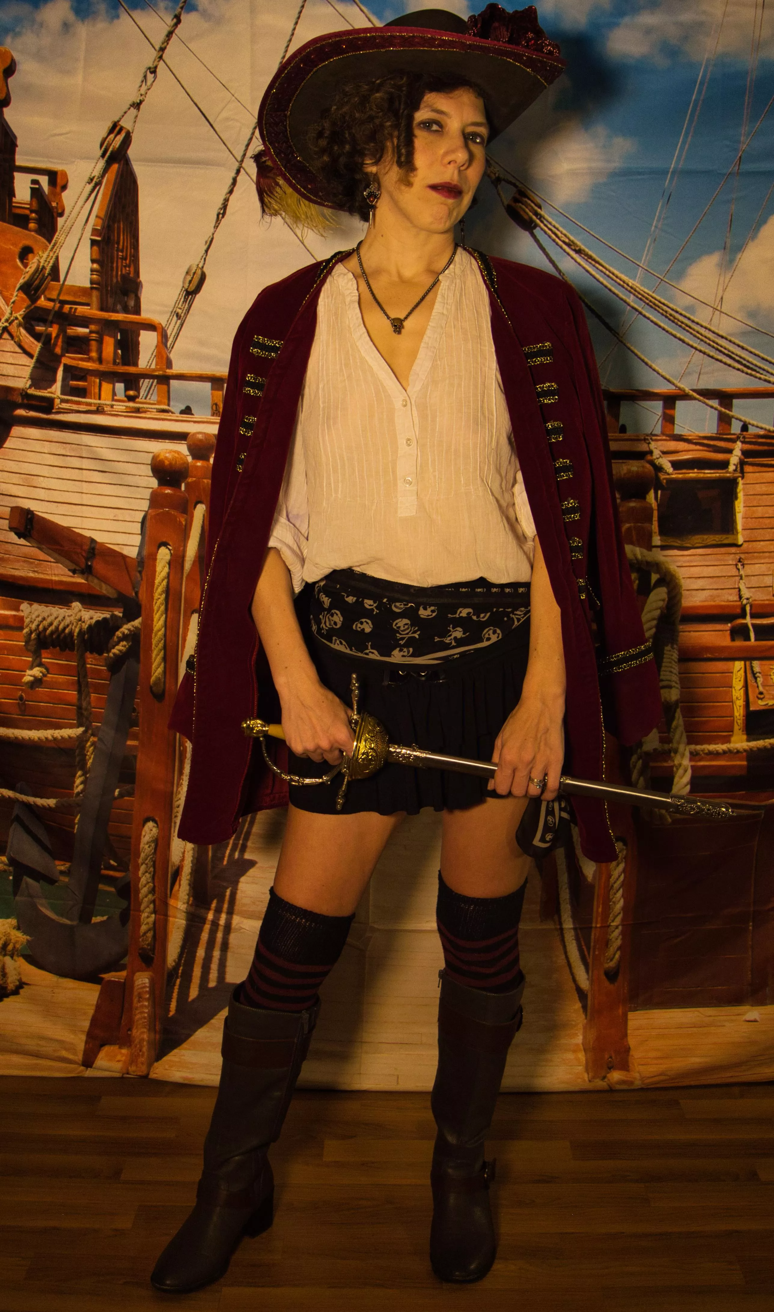 Pirate ready for battle