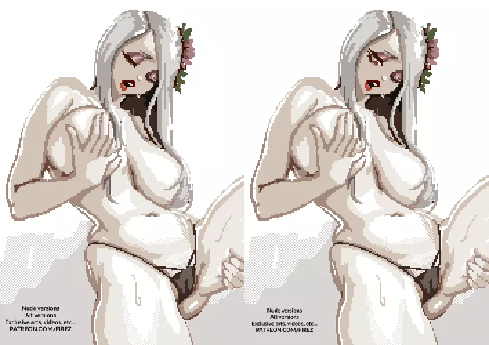 Pixel art sketch. More in the replies