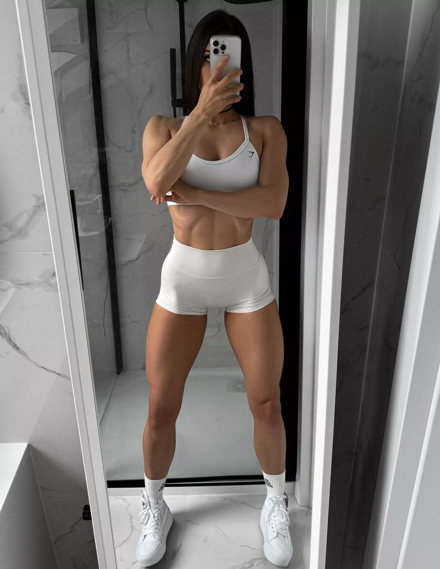 sexy fit gym girl body