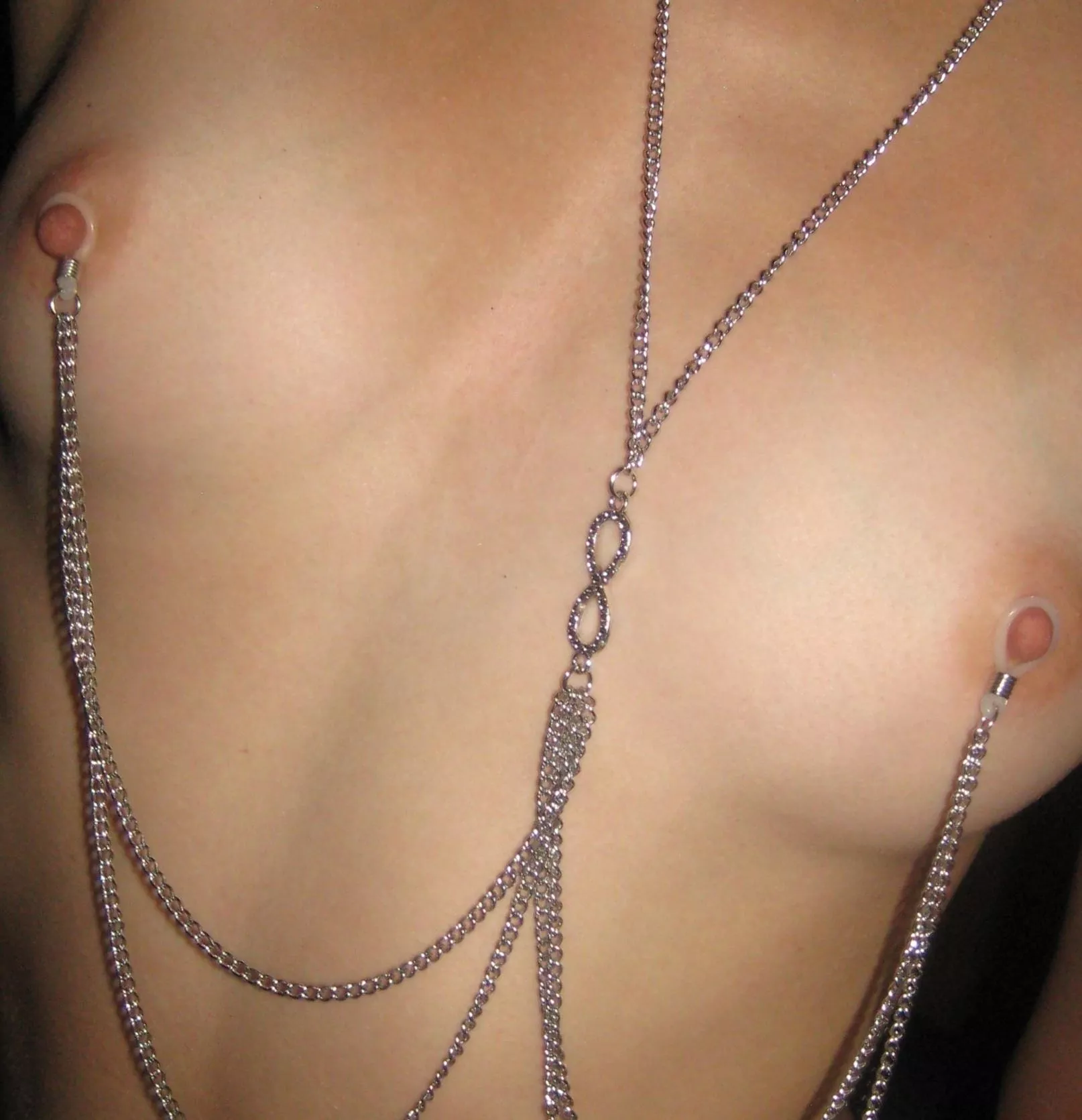 These tits are small and natural