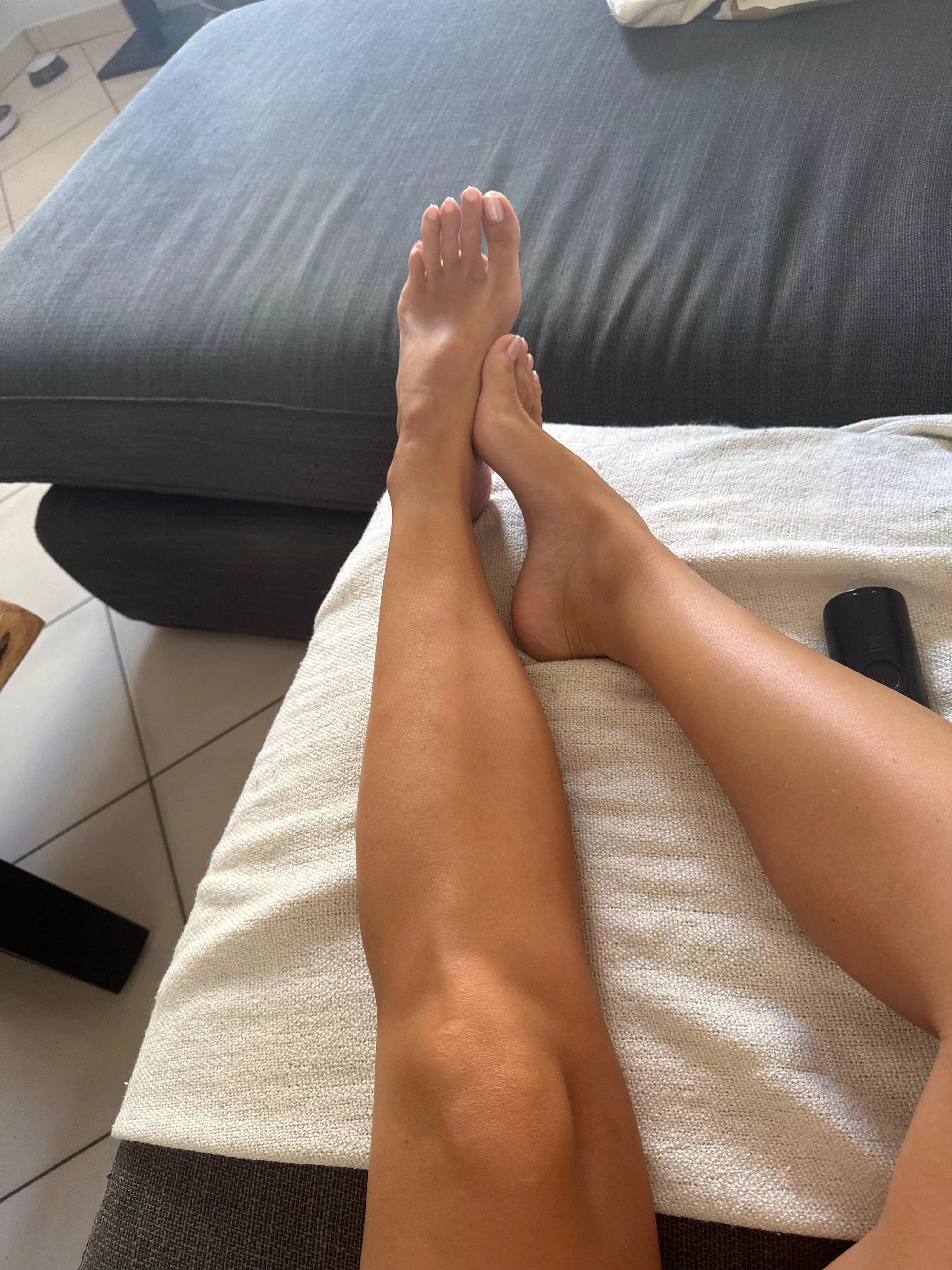 what's the first thing you'd say if my sweaty feet were in your face right now?