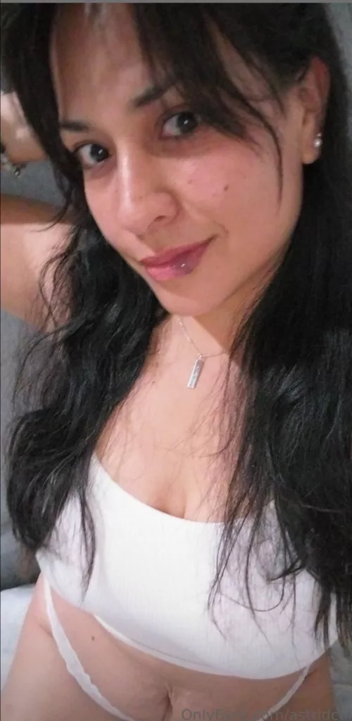 White looks nice on me 😊