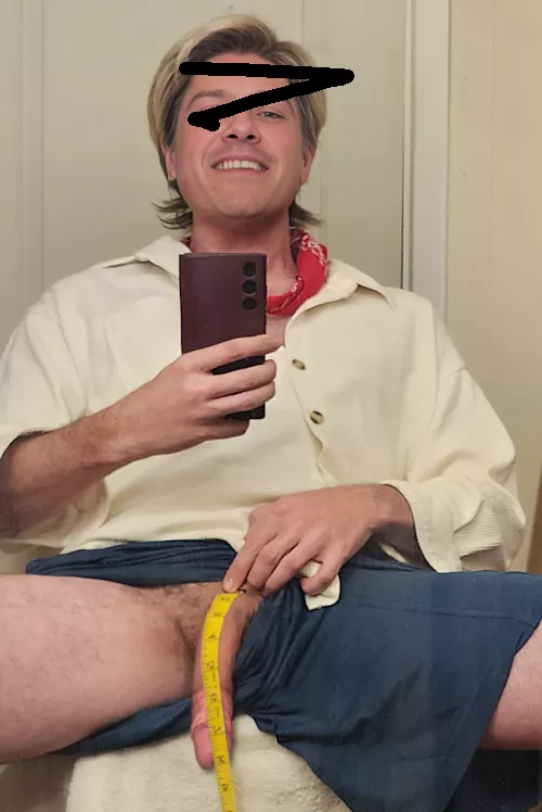 Yeah, it gets even bigger when hard!