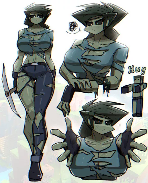 Zombie gal @zzzHADOzzz