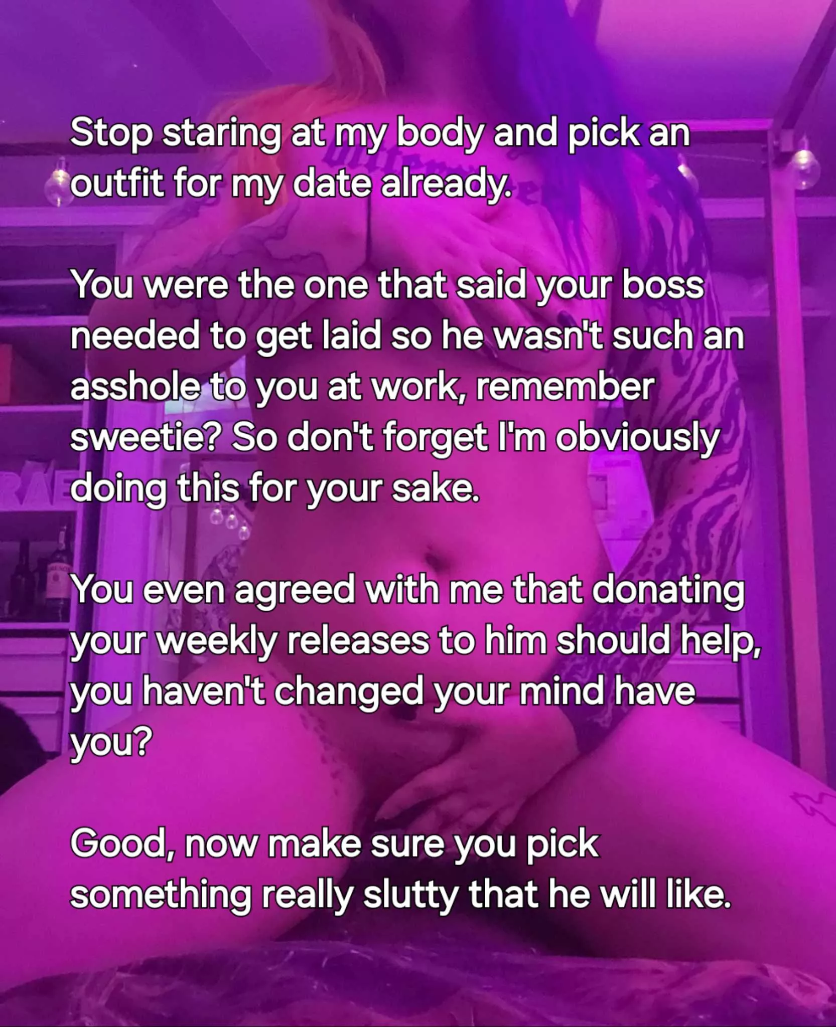 A good girlfriend should help support a successful career