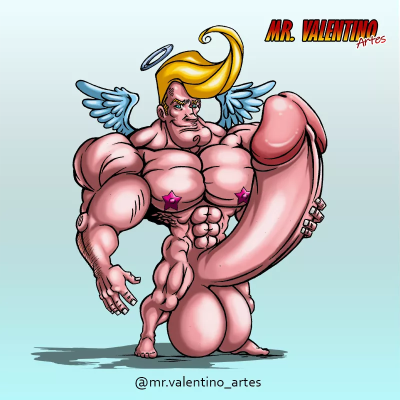 Angelluz and her great power (Art by me)