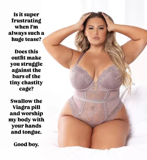 Be a good boy and swallow that Viagra pill 