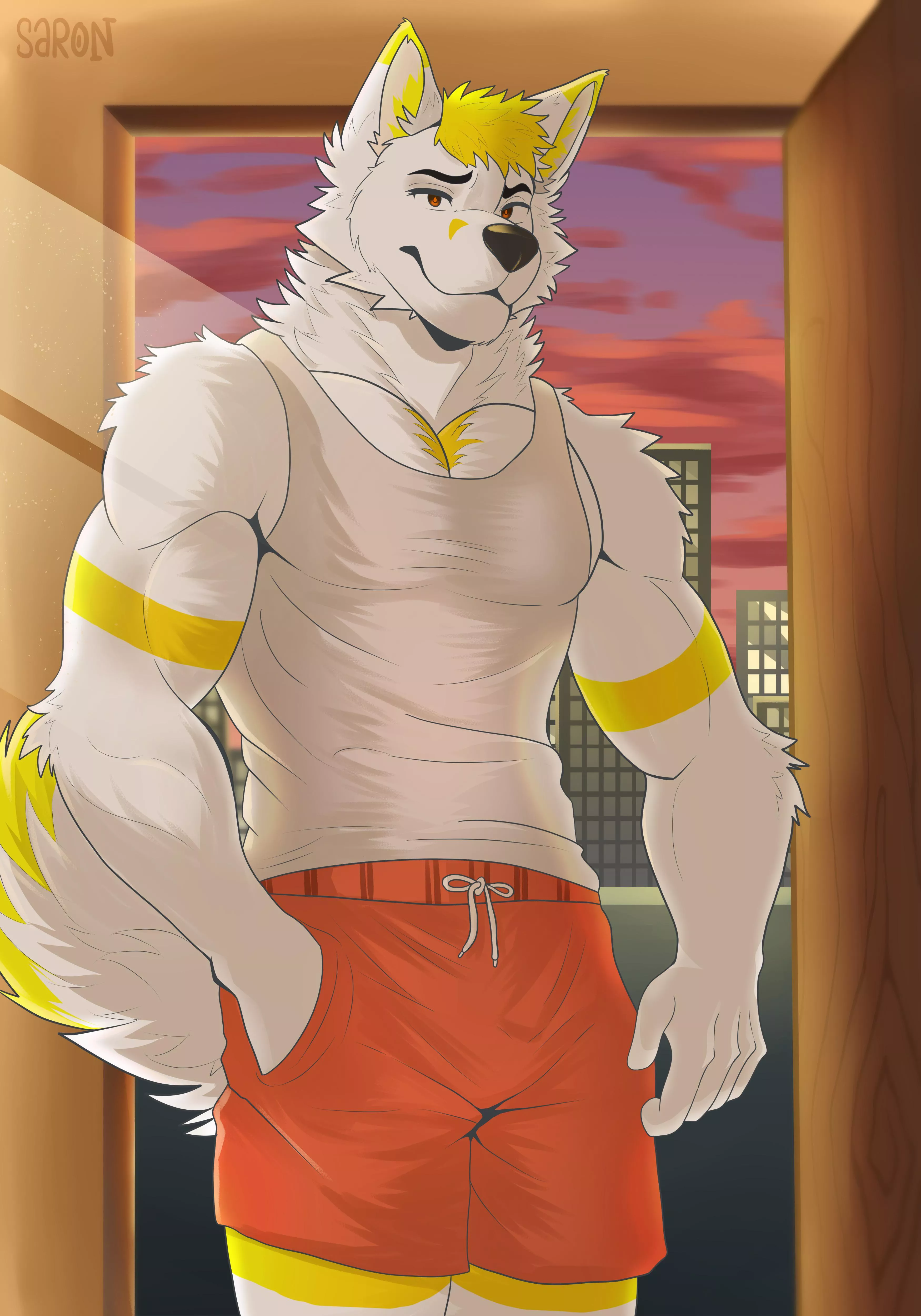 Commission for Outlawedfox (art by me)