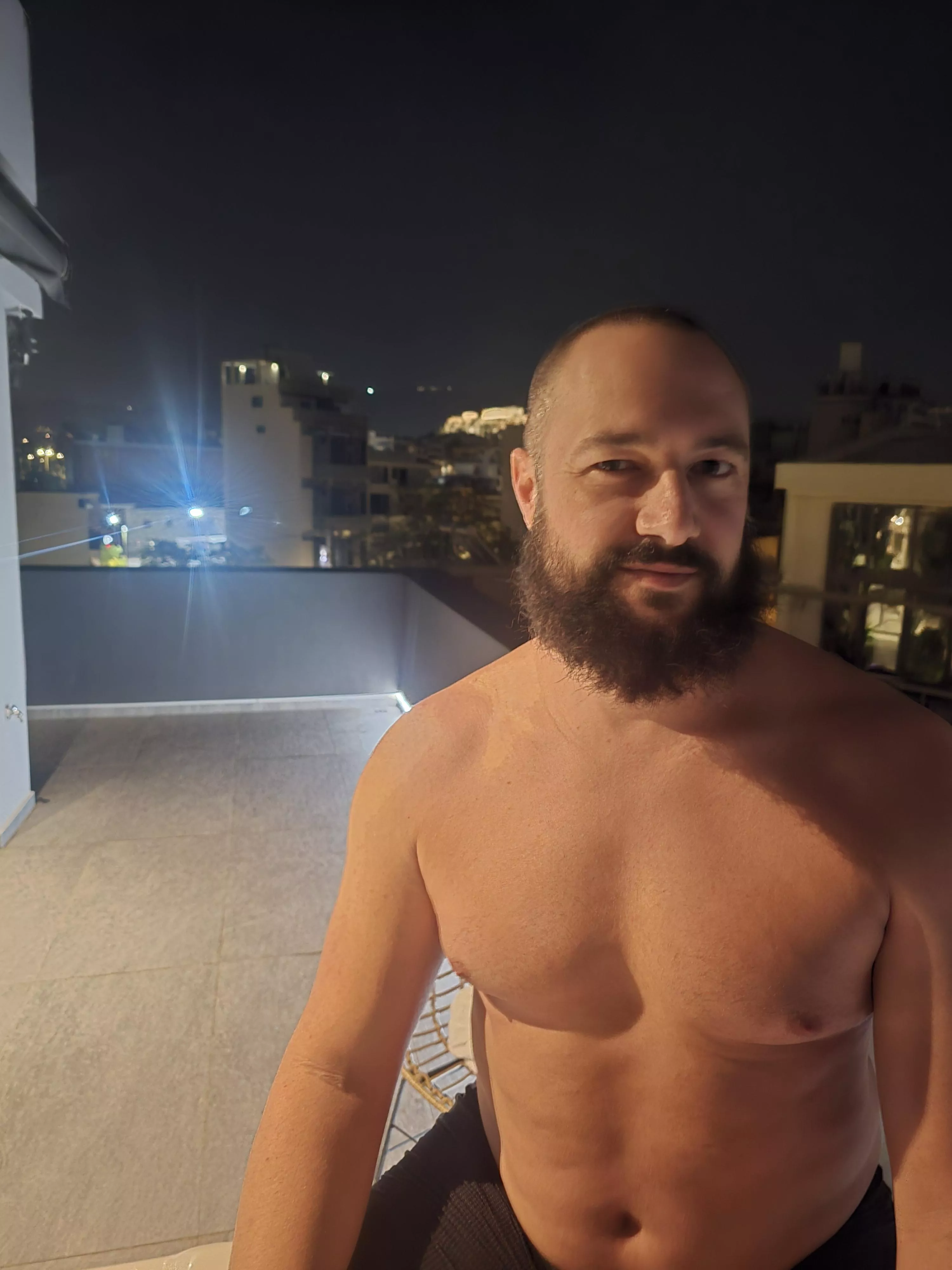 Enjoying the view in Athens Enjoying the view in Athens